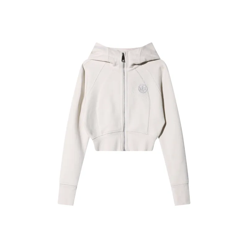 TCH Cropped Coats Women's Beige-0
