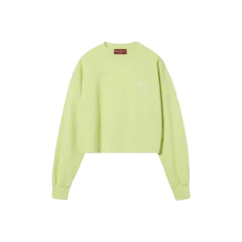 GUCCI SS25 Sweatshirt Women's Green