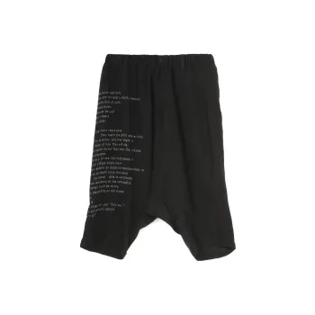 Yohji Yamamoto Casual Pants Women's Black