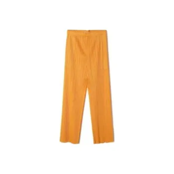 PLEATS PLEASE ISSEY MIYAKE High-Waisted Cropped Trousers