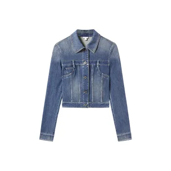 Miss Sixty Denim Jacket Women's Medium Blue