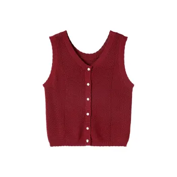 XIANGYING Tank Tops Women's Red