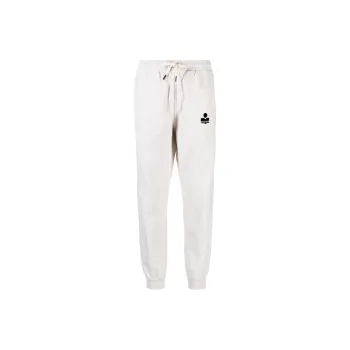 ISABEL MARANT ETOILE Knitted Sweatpants Women's Light Beige