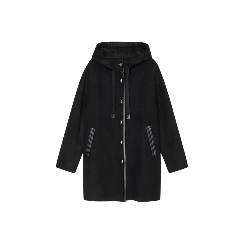 DKNY Coats Women's Black-0