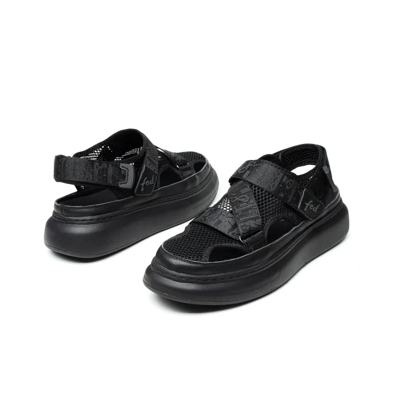 FED Breathable River Trekking Shoes Men's Black-3