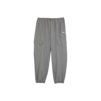 PUMA DARE TO RELAXED CARGO PANTS WOVEN Casual Pants Women's Light Gray