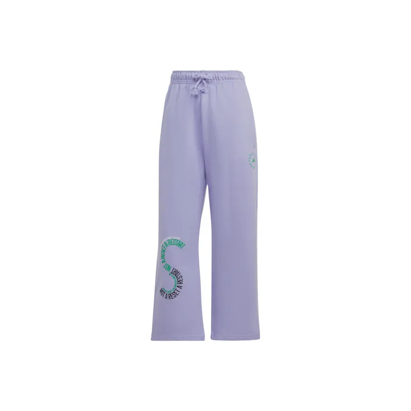 Adidas Knitted Sweatpants Women's Purple-0
