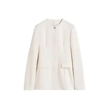 TOTEME Collarless Cinched Jacket