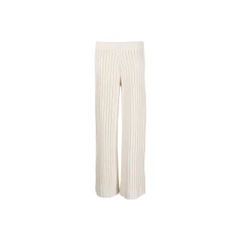 Fabiana Filippi Straight Leg Ribbed Trousers