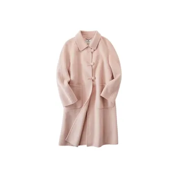 XIANGYING Coats Women's Pink