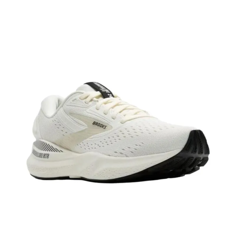 Brooks Adrenaline GTS 24 Cushioning Lightweight Rebound Low Top Running Shoes Men's White-2