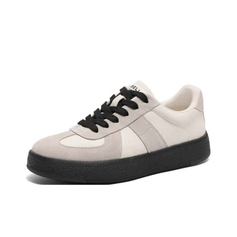BELLE Low Top Skateboard Shoes Men's-48
