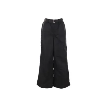 Sacai Wide Leg Belted Cargo Trousers