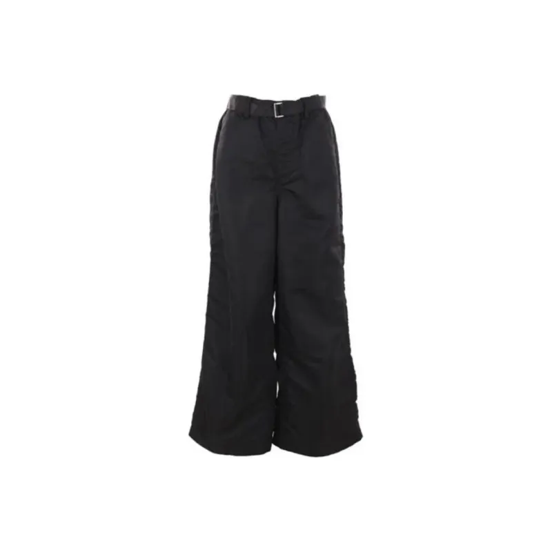 Sacai Wide Leg Belted Cargo Trousers-0