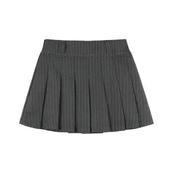 BEETLE TOWN Casual Short Skirts Women's Gray