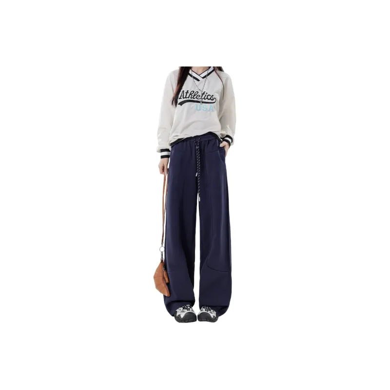 ZAZN Casual Pants Women's Royal Blue-0