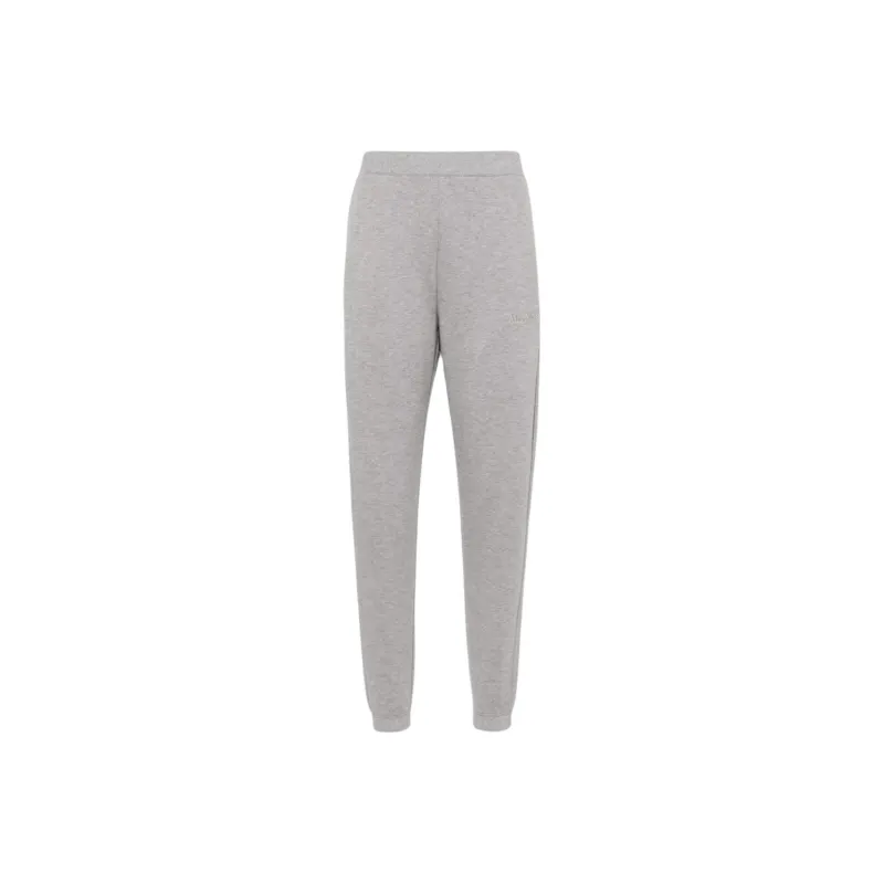 'S MAX MARA Logo Embroidered Straight Leg Pants-0