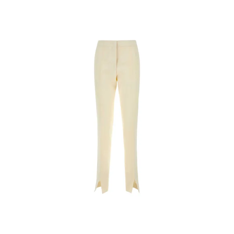JIL SANDER Seam Pleated Trousers-0