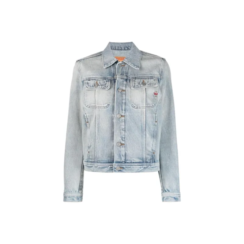 DIESEL Denim Jacket Women's Light Blue-0