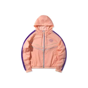 LINING Trench Coats Women's Peach Bud Red
