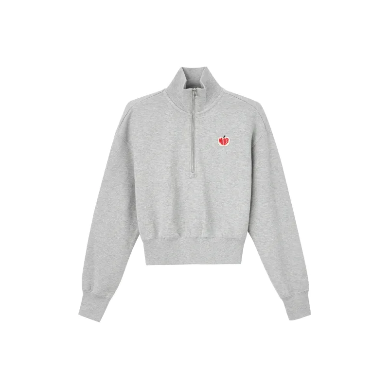 Nike Sportswear Phoenix Fleece Sweatshirt Women's Toned Dark Gray-0