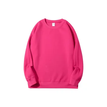 ZHONGBANGJICHU Sweatshirt Unisex Fuchsia