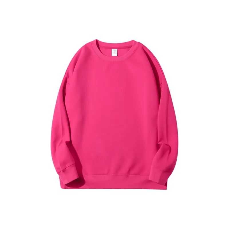 ZHONGBANGJICHU Sweatshirt Unisex Fuchsia-0