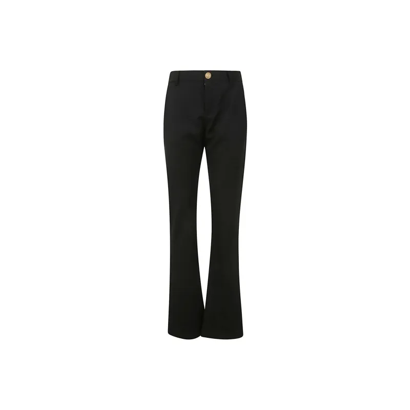 BALMAIN Low Waist Bootcut Pants-0