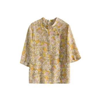 Ning Cai Yuer Shirts Women's Floral