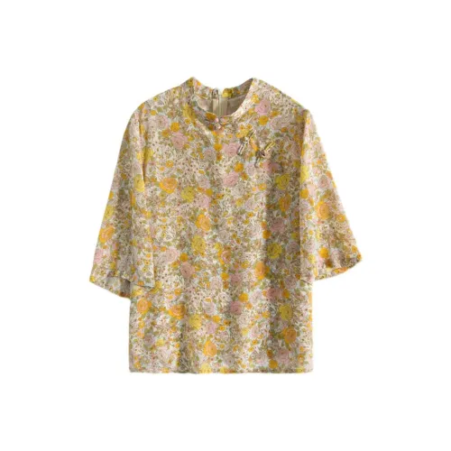 Ning Cai Yuer Shirts Women's Floral