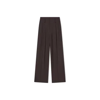 COVERINS FW24 Casual Pants Women's Dark Coffee
