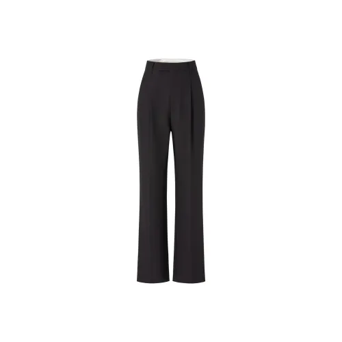 JZ. ANNAKRO Casual Pants Women's Plain Black