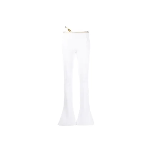 BALMAIN Knitted Sweatpants Women's White