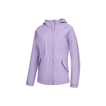QIAODAN Trench Coat Women's Lavender