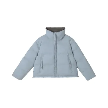 Fstudio Fall And Winter Korean Sweet Style Petite Cropped Down Jacket Coat Women's