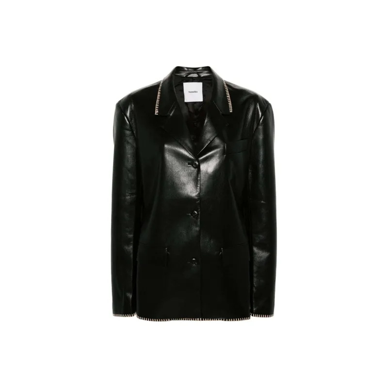 NANUSHKA Dionne Single-breasted Blazer-0