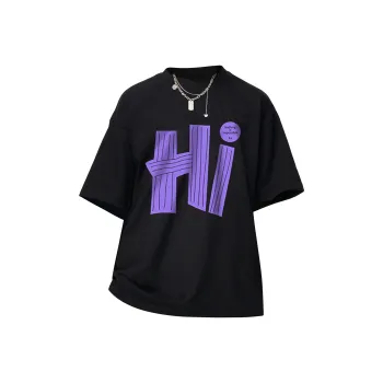 WHELVE T Shirt Unisex Black & Purple