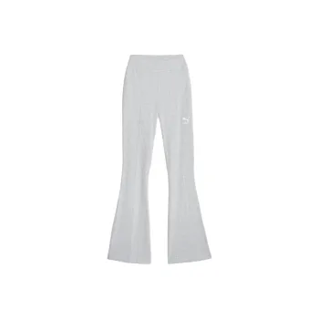 PUMA Legging Évasé Classics Femme Casual Pants Women's Light Gray