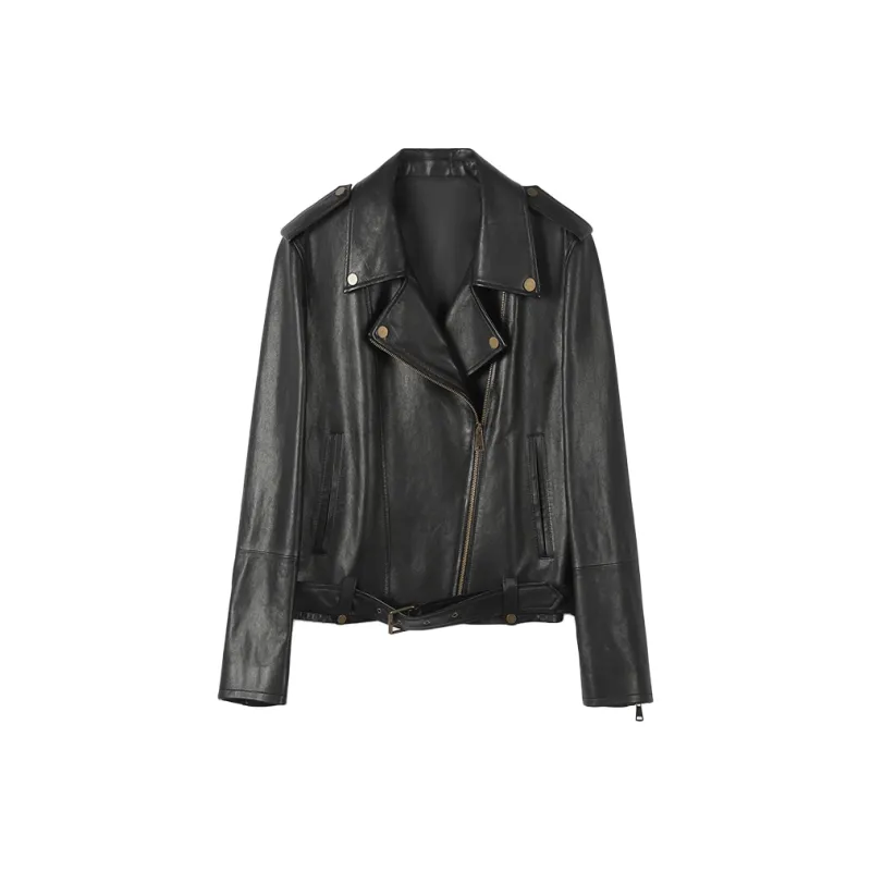SINBOS Leather Jackets Women's-0