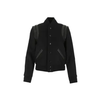 SAINT LAURENT Teddy Varsity Jacket