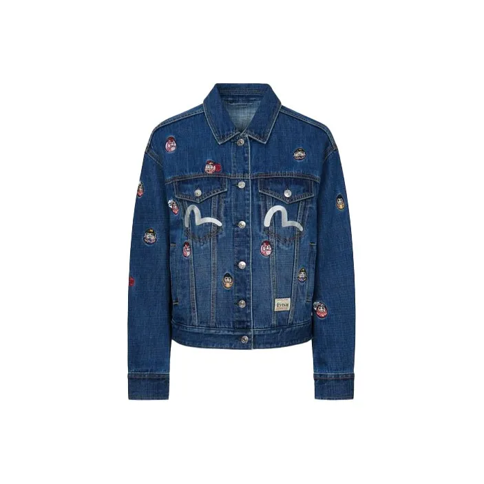 EVISU Denim Jacket Women's Blue-0