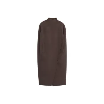 ZARA Coats Women's Green Mud Gray
