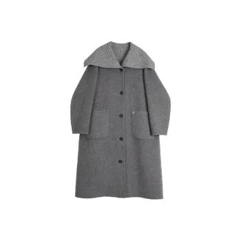 ELLE Coats Women's Medium Gray