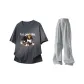 Dark Gray+Gray Pants