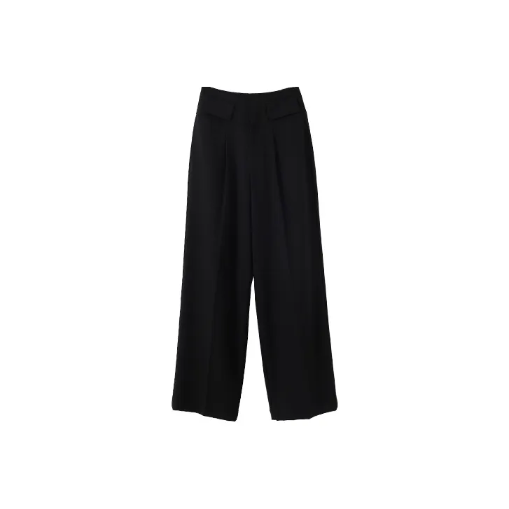 YUMOMO STAR SS22 Casual Pants Women's Piano Black-0