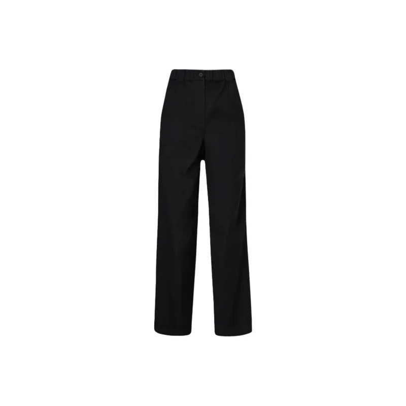 SCANLAN THEODORE Soft Trouser Casual Pants Women's Black-0