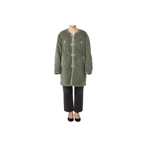 JOURNAL STANDARD Velvet-feel Coat Women's