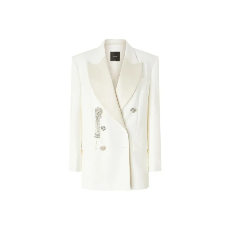 PINKO Vallini Double Breasted Tailored Blazer-0