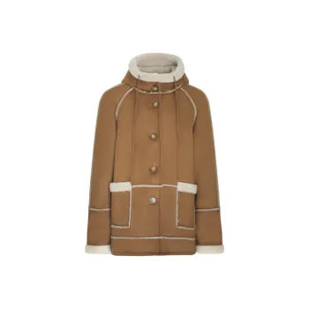 Little Pull Velvet-feel Coat Women's