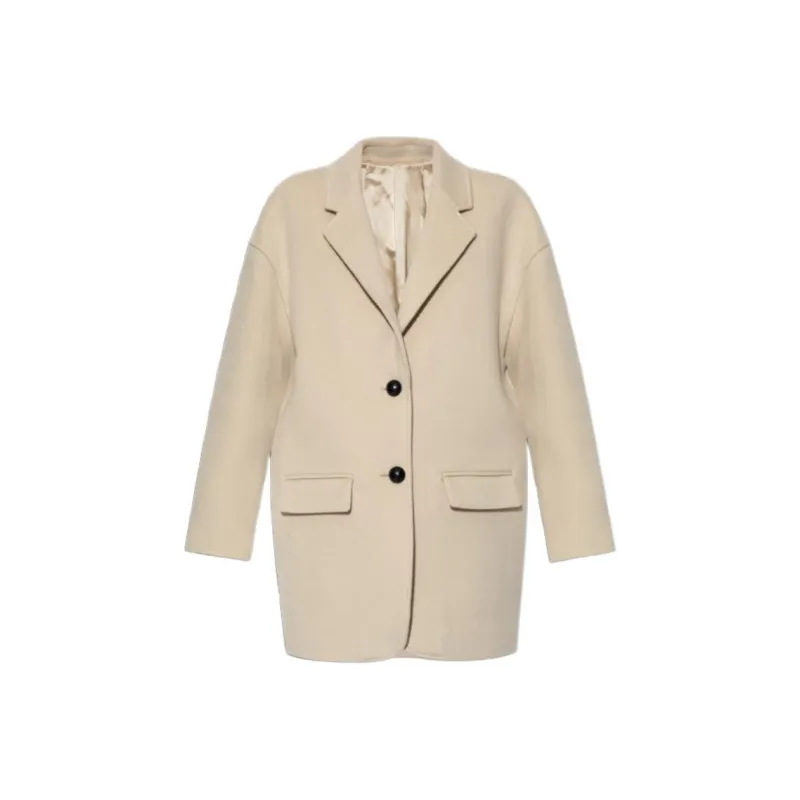 ISABEL MARANT Campbelle Single Breasted Coat-0